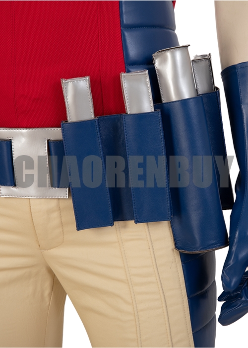 Peacemaker Costume The Suicide Squad Cosplay Suit Boots Outfit-Chaorenbuy Cosplay