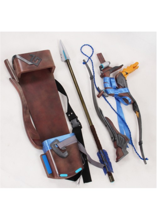 Overwatch OW Hanzo Storm Bow Arrow & Quiver Cosplay Prop-Chaorenbuy Cosplay