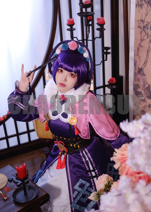 Yunjin Costume Genshin Impact Cosplay Suit Shoes Wig Outfit-Chaorenbuy Cosplay