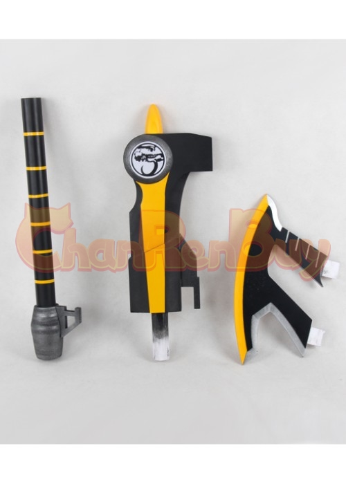 Mighty Morphin Power Rangers Black Ranger Goushi Power Axe Cosplay Prop-Chaorenbuy Cosplay