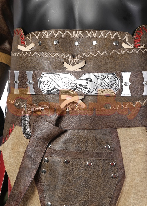 Kratos Costume God of War Ragnarok Cosplay Suit-Chaorenbuy Cosplay
