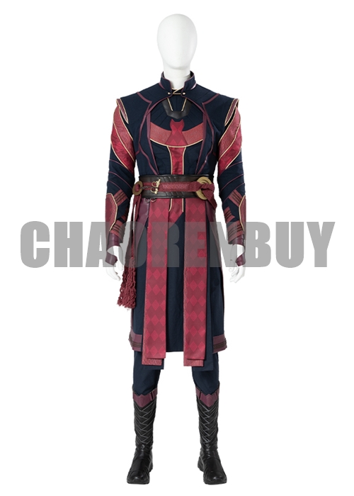 Defender Strange Costume Doctor Strange in the Multiverse of Madness Cosplay Suit Boots