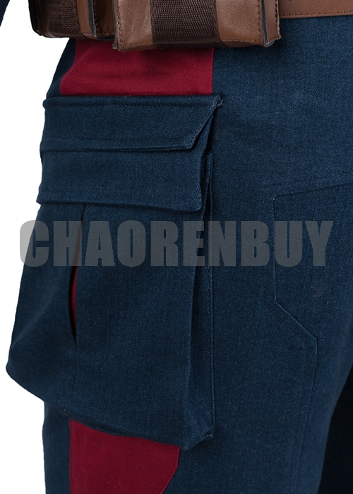 Captain America Costume Avengers Endgame Cosplay Suit Helmet Oufit-Chaorenbuy Cosplay