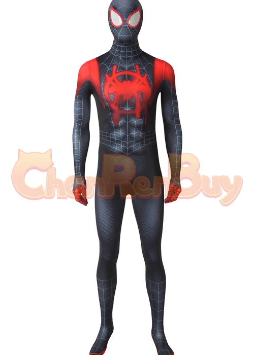 Miles Morales Costume Spider Man Into the Spider Verse Cosplay Suit -Chaorenbuy Cosplay