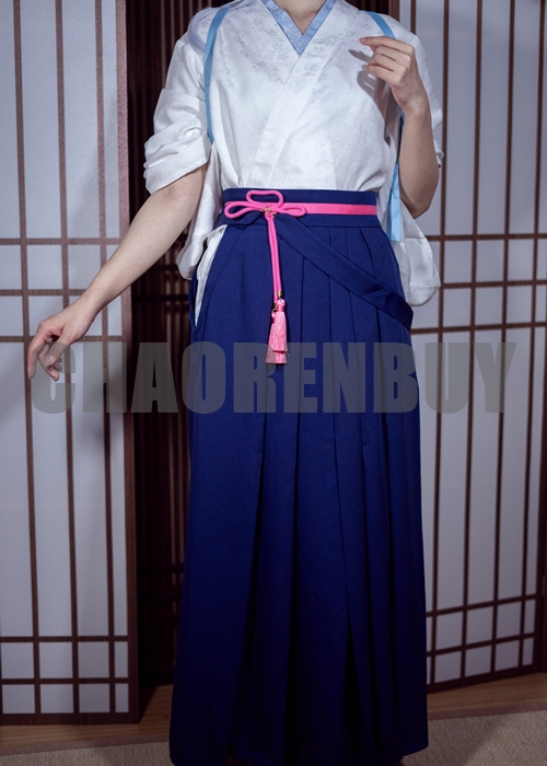 Kamisato Ayaka Costume Genshin Impact Cosplay Kendo Suit Wig Outfit-Chaorenbuy Cosplay