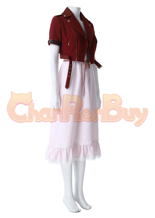 Aerith Gainsborough Costume Final Fantasy VII Remake Cosplay Suit-Chaorenbuy Cosplay
