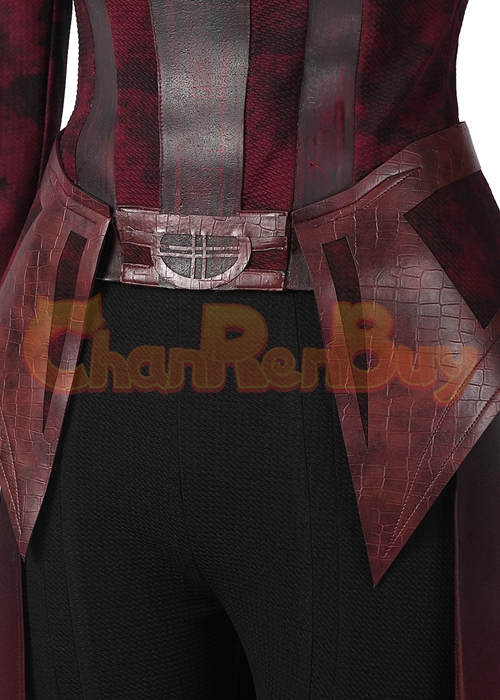 Wanda Scarlet Witch Costume Doctor Strange in the Multiverse of Madness Cosplay Suit Ver 2