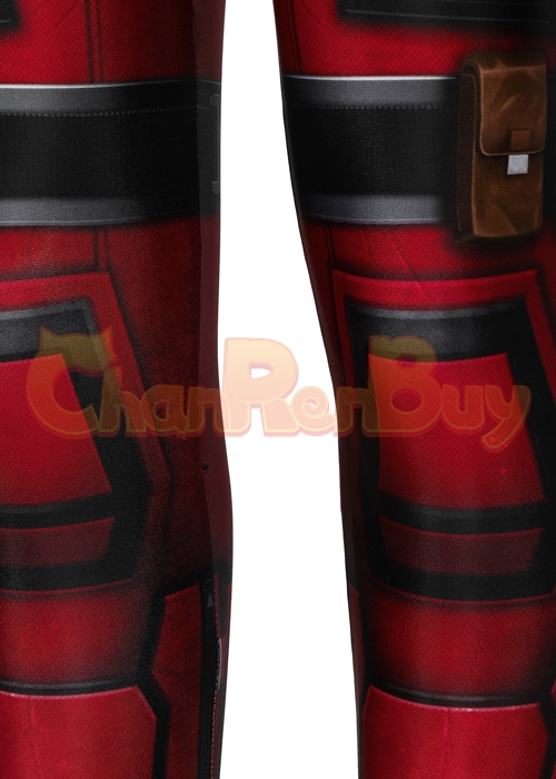 Deadpool Costume Cosplay Jumpsuit Kids Size-Chaorenbuy Cosplay