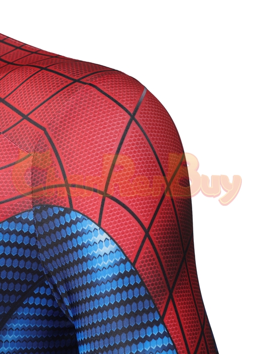Spider Man Amazing Spider Man Negative Spider-UK Damaged Suit Cosplay Costume-Chaorenbuy Cosplay
