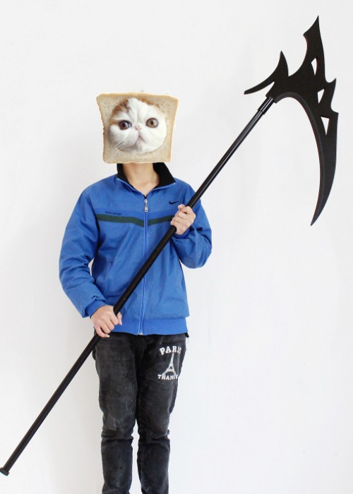 FFF Group Reaper's Scythe Sickle Cosplay Prop-Chaorenbuy Cosplay