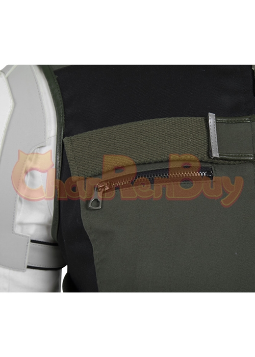 Yelena Belova Costume Black Widow Cosplay White Suit Boots Outfit-Chaorenbuy Cosplay