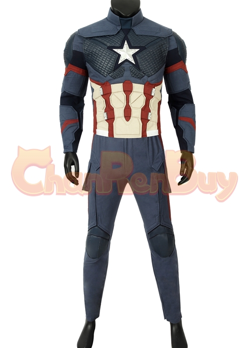 Captain America Costume Avengers Endgame Cosplay Suit Ver 2-Chaorenbuy Cosplay