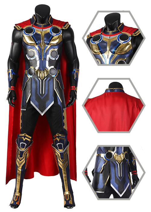 Thor 4 Love and Thunder Costume Cosplay Suit Ver 1-Chaorenbuy Cosplay