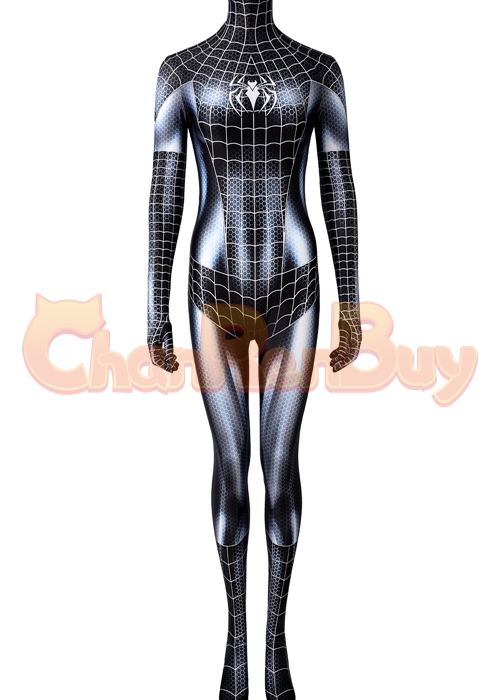 Spider Man Venom Black Cat Symbiote Costume Cosplay Suit-Chaorenbuy Cosplay