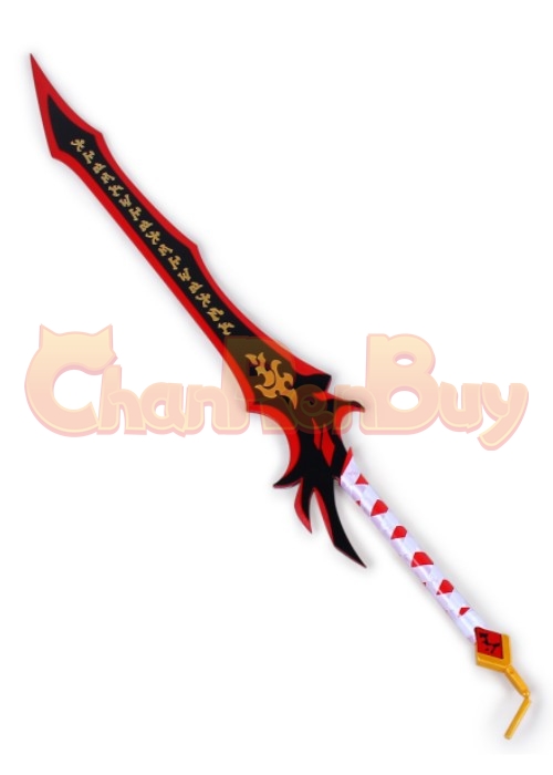 Elsword Knight Elesis Flame Lord Sword Cosplay Prop-Chaorenbuy Cosplay