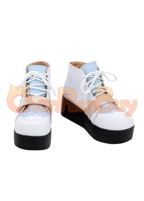 ENG Shark Gawr Gura Shoes Hololive Cosplay Boots-Chaorenbuy Cosplay