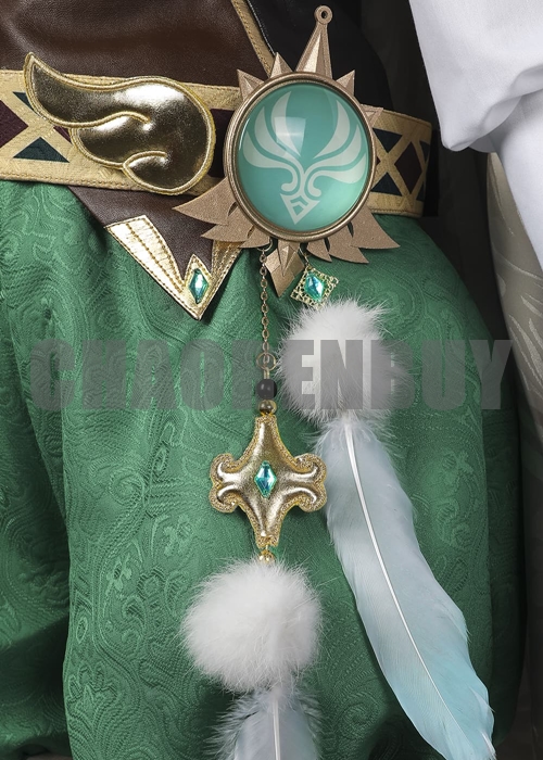 Venti Costume Genshin Impact Cosplay Suit Shoes Wig Outfit-Chaorenbuy Cosplay