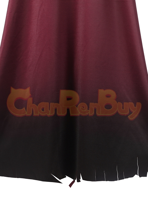 Wanda Scarlet Witch Costume Doctor Strange in the Multiverse of Madness Cosplay Suit Ver 2