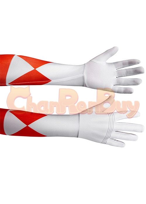 Mighty Morphin Power Rangers Costume Cosplay Suit Kids Size-Chaorenbuy Cosplay