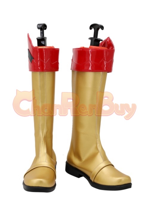 Twokaiser Shoes Kikai Sentai Zenkaiger Cosplay Boots-Chaorenbuy Cosplay