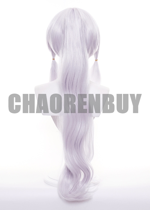 Genshin Impact Kamisato Ayaka Costume Cosplay Suit Shoes Wig-Chaorenbuy Cosplay