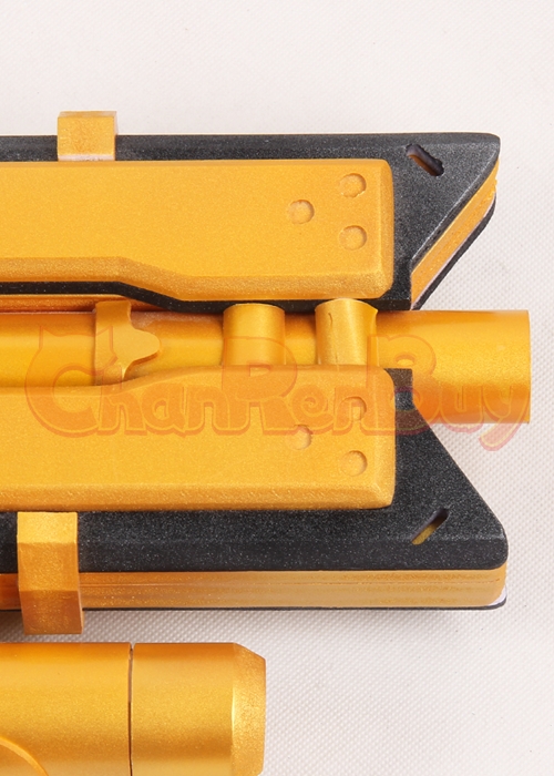 OW Soldier 76 Golden Gun Heavy Pulse Riflec Cosplay Prop-Chaorenbuy Cosplay