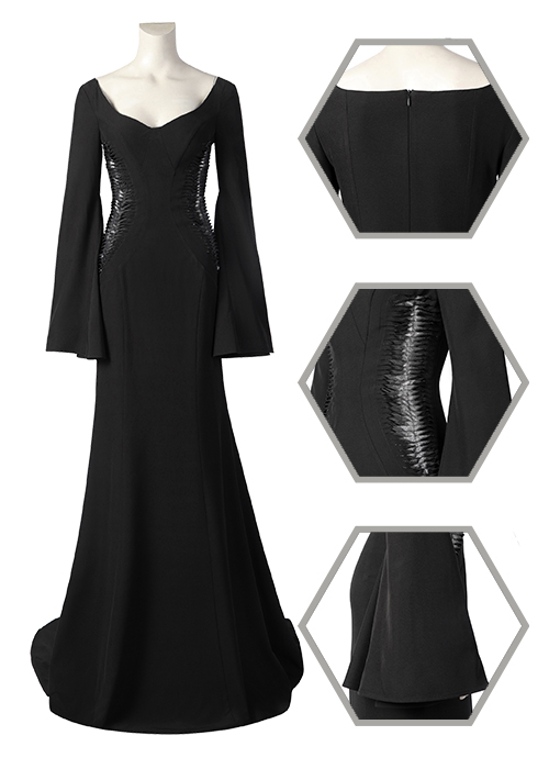 Morticia Addams Dress The Addams Family Costume Cosplay Suit-Chaorenbuy Cosplay