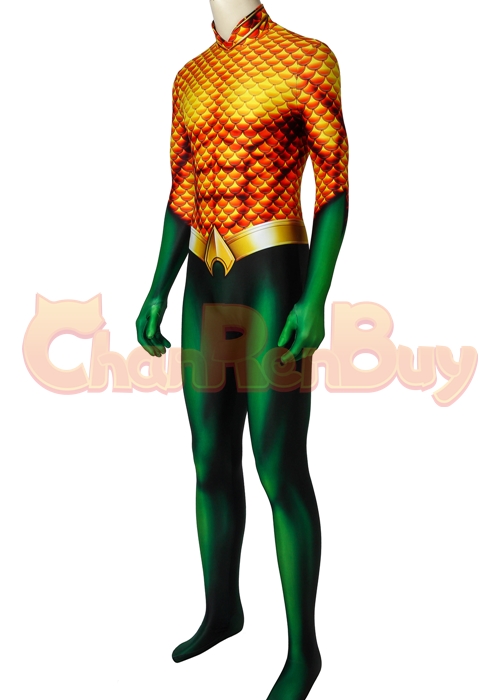 Aquaman Costume Arthur Curry Cosplay Jumpsuit-Chaorenbuy Cosplay