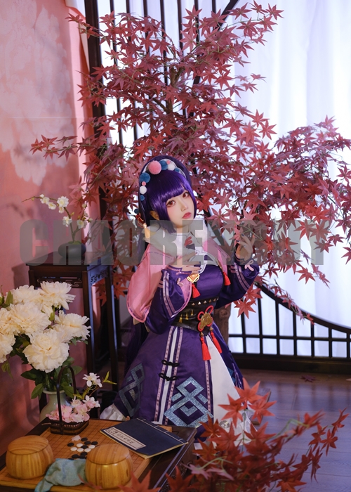 Yunjin Costume Genshin Impact Cosplay Suit Shoes Wig Outfit-Chaorenbuy Cosplay