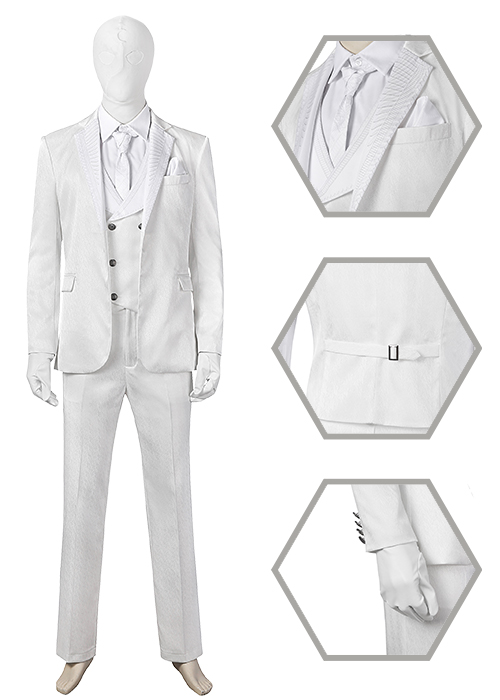 Moon Knight 2022 Costume Mr. Knight Cosplay Suit Ver 2-Chaorenbuy Cosplay