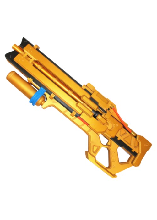 Overwatch OW Soldier 76 Gun Weapon Cosplay Prop Golden Version -Chaorenbuy Cosplay