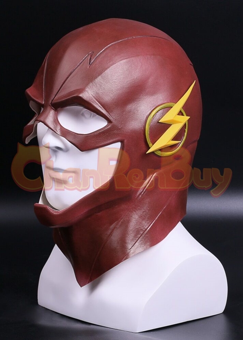 The Flash Barry Allen Mask Helmet Cosplay PropChaorenbuy Cosplay