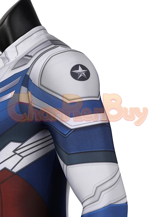 The Falcon and the Winter Soldier Costume Sam Wilson Cosplay Jumpsuit-Chaorenbuy Cosplay
