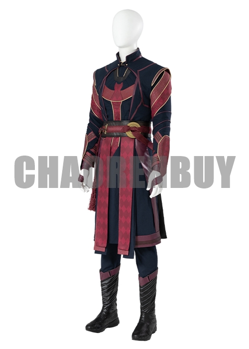 Defender Strange Costume Doctor Strange in the Multiverse of Madness Cosplay Suit Boots
