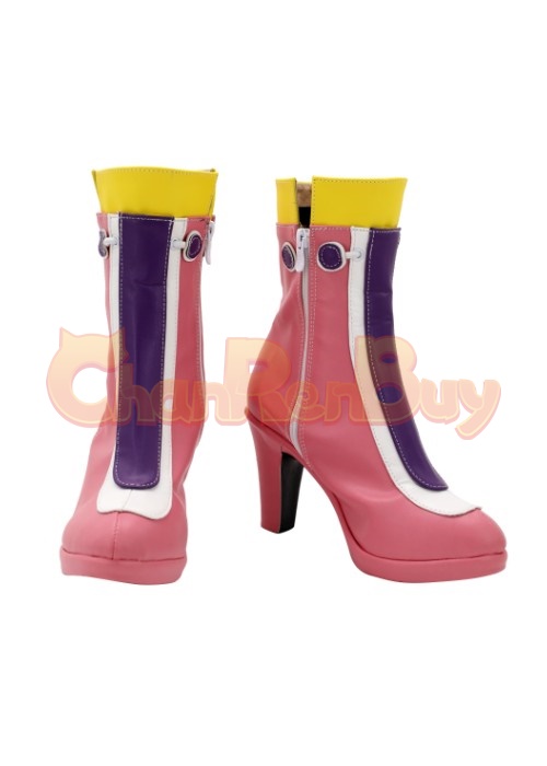 Athena Asamiya Shoes The King of Fighters Cosplay Boots-Chaorenbuy Cosplay