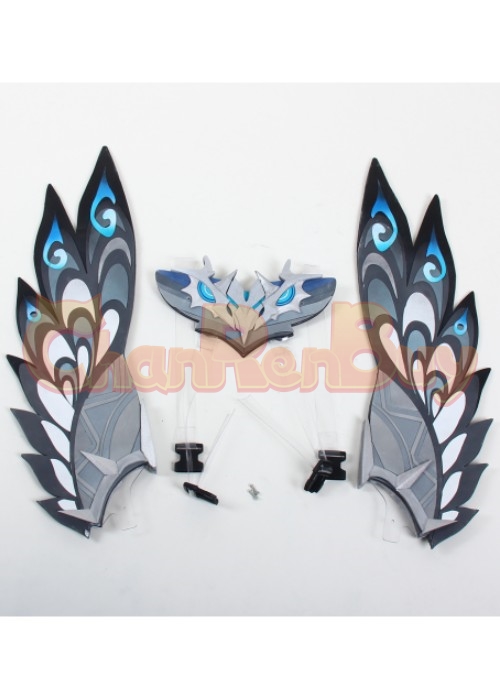 Genshin Impact Wings of Concealing Snow Cosplay Prop-Chaorenbuy Cosplay