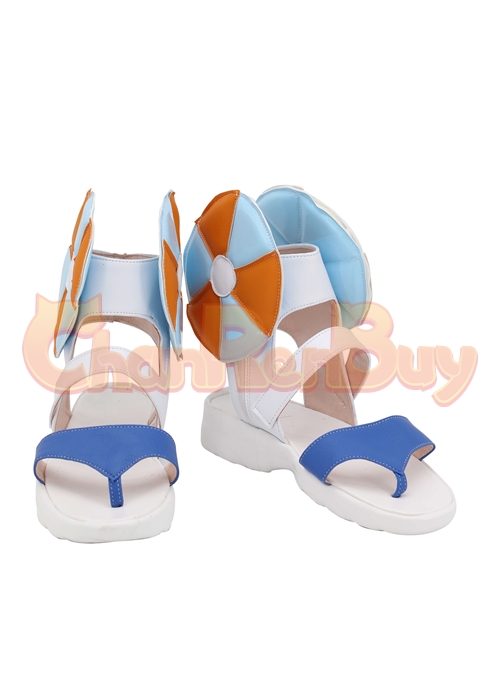 Nessa Shoes Pokemon Sword Shield Cosplay Boots-Chaorenbuy Cosplay