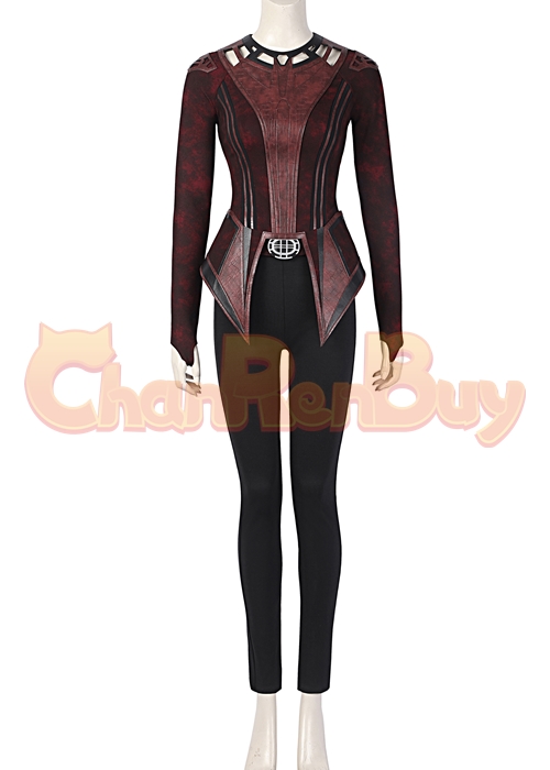 Scarlet Witch Costume Doctor Strange in the Multiverse of Madness Cosplay Suit Ver 3