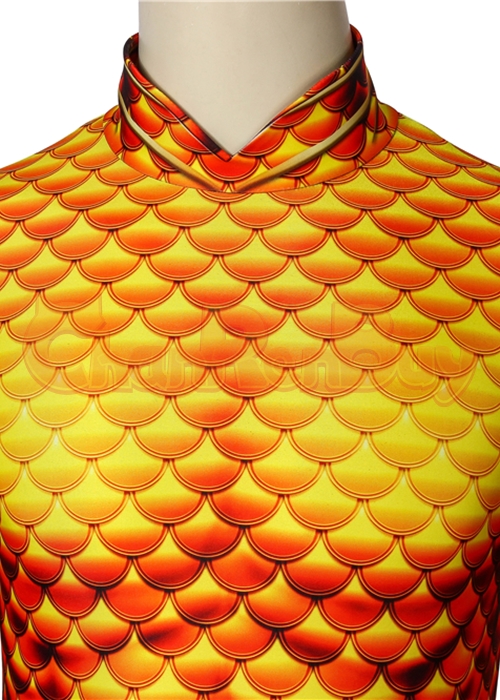 Aquaman Costume Arthur Curry Cosplay Jumpsuit-Chaorenbuy Cosplay