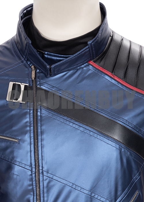 The Falcon and the Winter Soldier Costume Bucky Barnes Cosplay Suit Boots Outfit-Chaorenbuy Cosplay