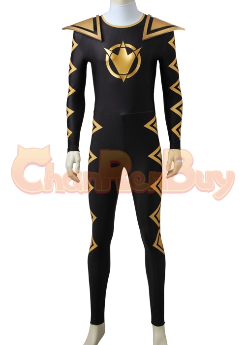 Black Dino Ranger Costume Power Rangers Dino Thunder Cosplay Suit-Chaorenbuy Cosplay