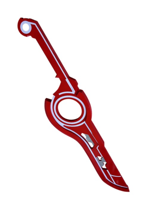 Xenoblade Chronicles Shulk MONADO Sword Cosplay Prop Ver. 4-Chaorenbuy Cosplay