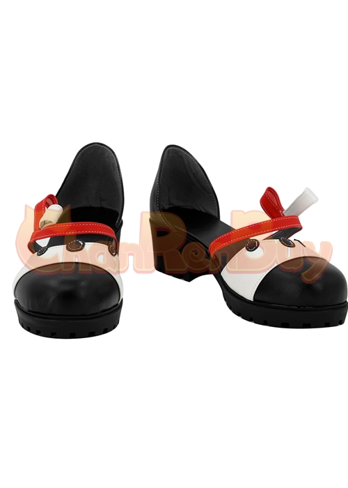  Gorou Miss Hina Shoes Genshin Impact Cosplay Boots-Chaorenbuy Cosplay