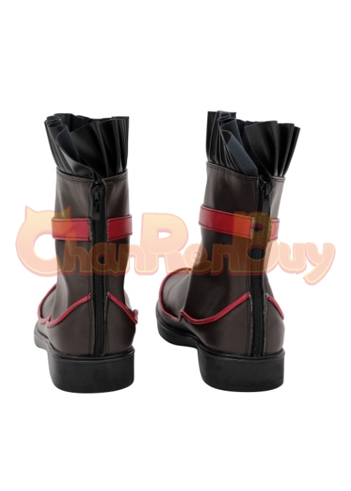 Stormblood Monk Shoes Final Fantasy XIV FF14 Cosplay Boots-Chaorenbuy Cosplay