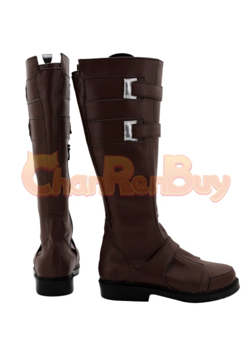 Lara Shoes Rainbow Six Siege Ash Tomb Raider Cosplay Boots-Chaorenbuy Cosplay