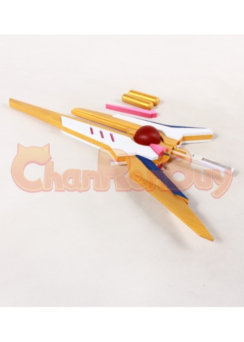 Magical Girl Lyrical Nanoha Takamachi Staff Cosplay Prop-Chaorenbuy Cosplay