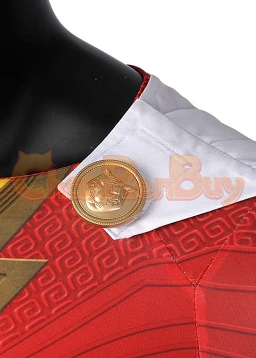 Shazam Fury of the Gods Costume Billy Batson Cosplay Suit Ver 2-Chaorenbuy Cosplay