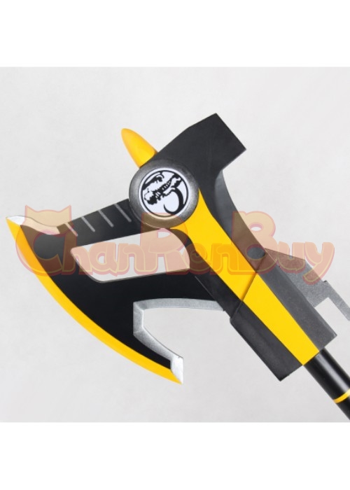 Mighty Morphin Power Rangers Black Ranger Goushi Power Axe Cosplay Prop-Chaorenbuy Cosplay