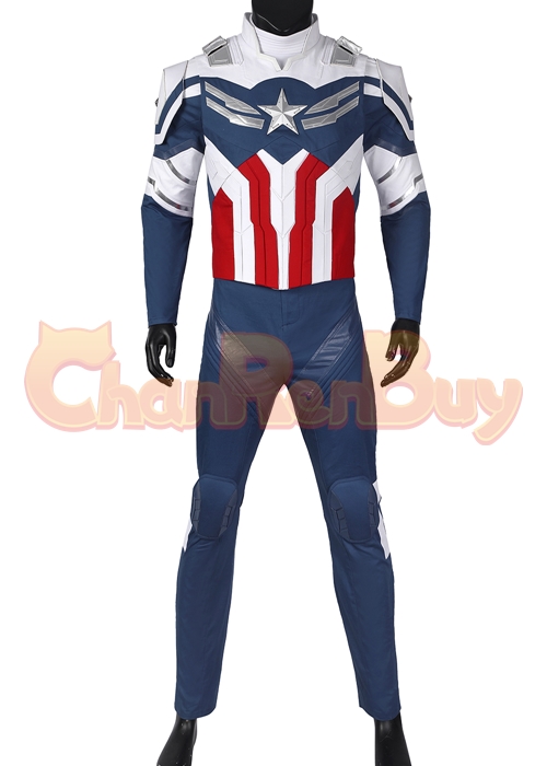 The Falcon Costume New Captain America Sam Wilson Cosplay Suit  Ver 2-Chaorenbuy Cosplay