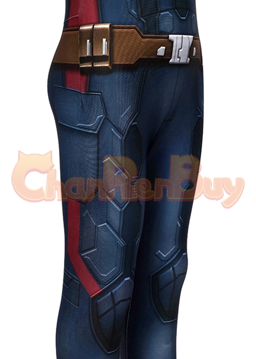 Captain America The Winter Soldier Costume Steve Rogers Cosplay Suit Kids Size-Chaorenbuy Cosplay